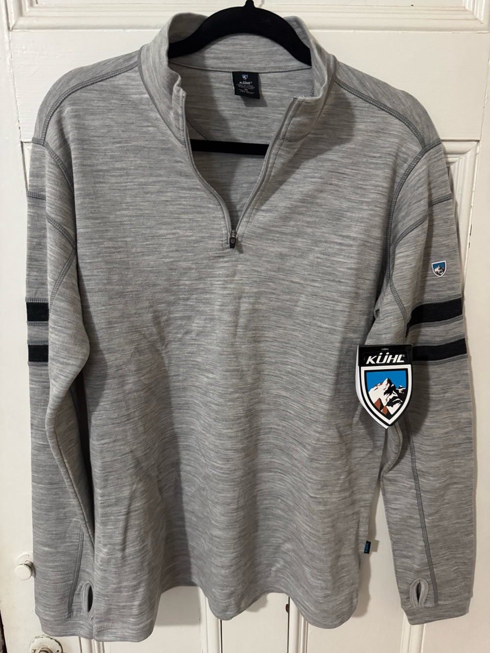 KUHL Team 1/4-Zip 3015 Merino Wool Sweater NEW